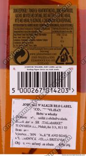 Photo Texture of Alcohol Label 0034